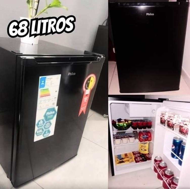 Frigobar Philco PFG85P 5 Níveis Temperatura 68L  