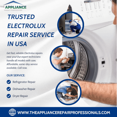 Trusted Electrolux Repair Service Near You - The Appliance Repair Professionals.gif