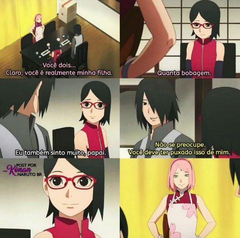 A Sarada NÃO É filha da Karin.  2796nuS