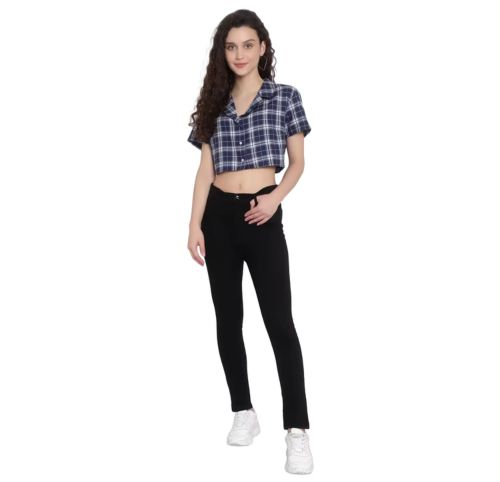 Women Flannel Crop Top.jpg