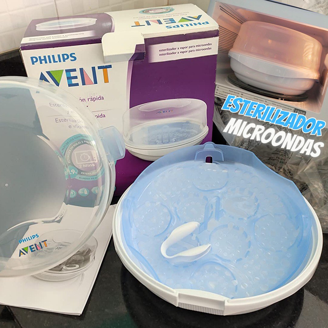 PHILIPS Esterilizador De Microondas Philips Avent Azul/Branco