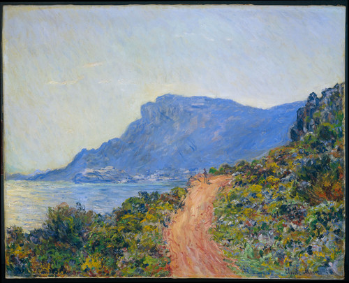 Monet, Claude Дорога Ла Корниш в Монако, 1884, 75 cm х 94 cm, Холст, масло