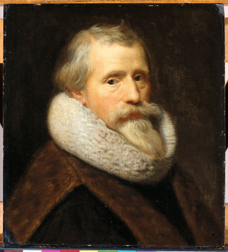 Moreelse, Paulus Автопортрет, 1623, 51,1 cm x 46,6 cm, Дерево, масло