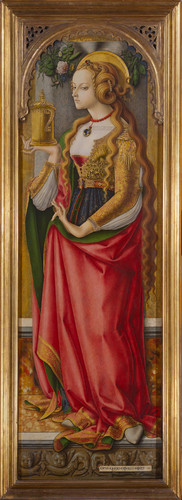 Crivelli, Carlo Мария Магдалина, 1490, 152 cm х 49 cm, Дерево, темпера