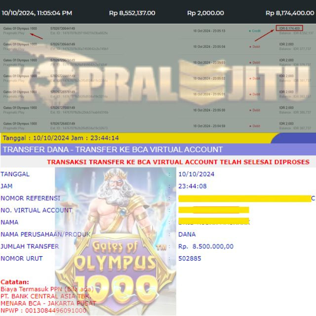 SELAMAT KEPADA ID XXXX JACKPOT PERMAINAN Gates of Olympus 1000 DI WEB KOPRALJITU