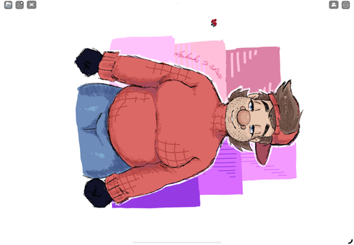 2012 bill newton drawing on free draw from roblox (landscape).png