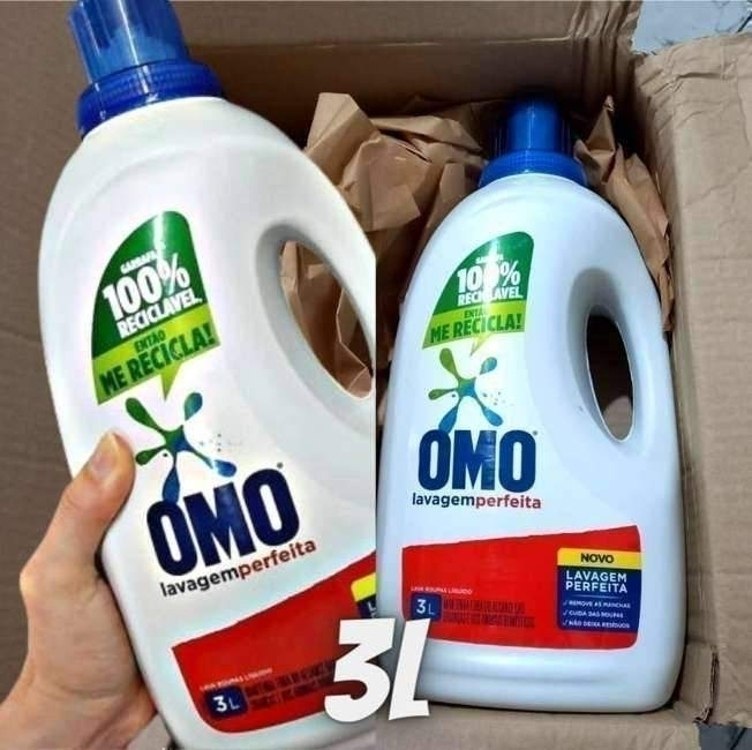 Omo Lavagem Perfeita – Sabão Líquido, 3L