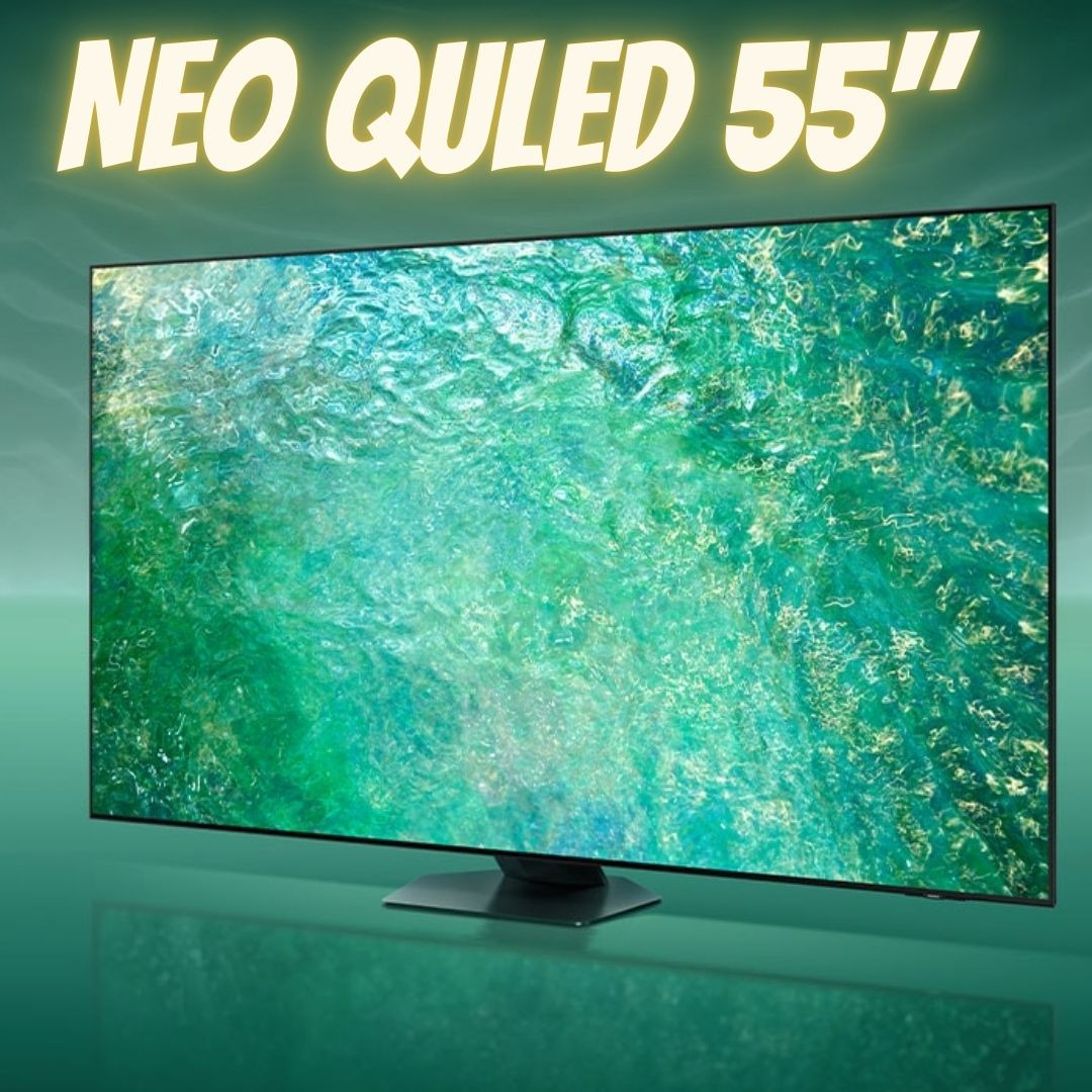 Samsung Smart TV Neo QLED 55″ 4K UHD QN85C – Alexa built in, Mini Led, Processador com IA, Preto Titan