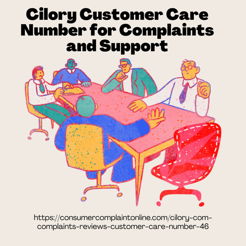 Cilory Customer Care Number for Complaints and Support.png