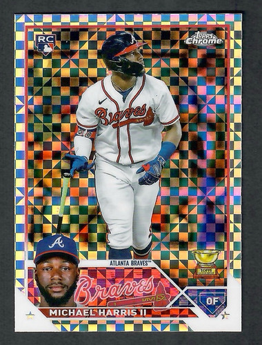 Michael Harris II Topps Chrome X fractor #2 2024 10 12 02 29 07.jpg