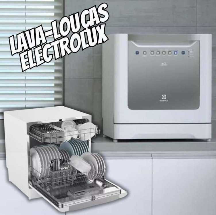 Lava-louças Electrolux LV08 de 8 serviços branca 220V