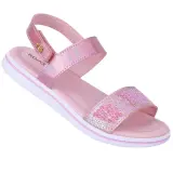 sandalia bia rosa holografica