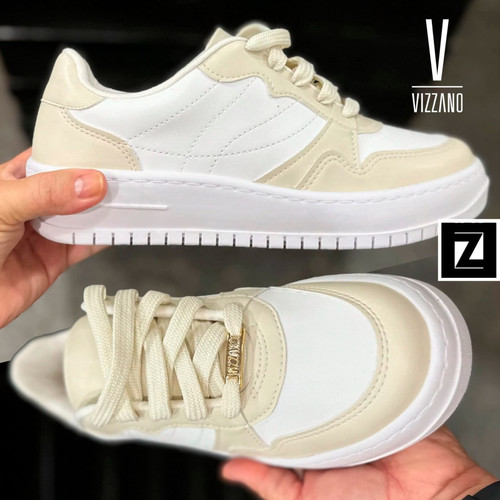 Tênis Vizzano Pelica Feminino Bege.jpg