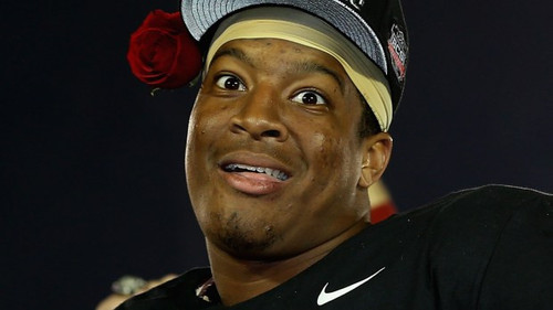 Jameis Winston crab legs face