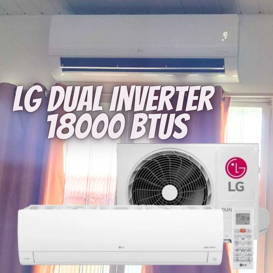 Ar Condicionado LG Dual Inverter Voice +ia 18000 Btus Frio