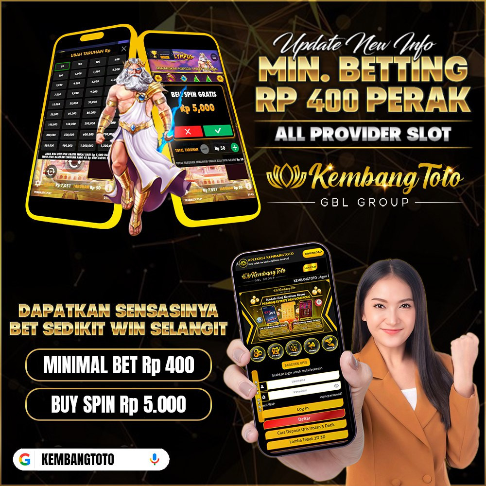 KEMBANGTOTO: Situs Toto Terbaru Akses Slot 4D Mudah Menang Provider Resmi