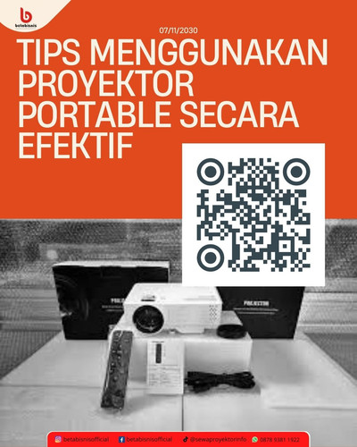 Tips Menggunakan Proyektor Portable Secara Efektif.jpg