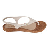 sandalia terra e agua creme 3