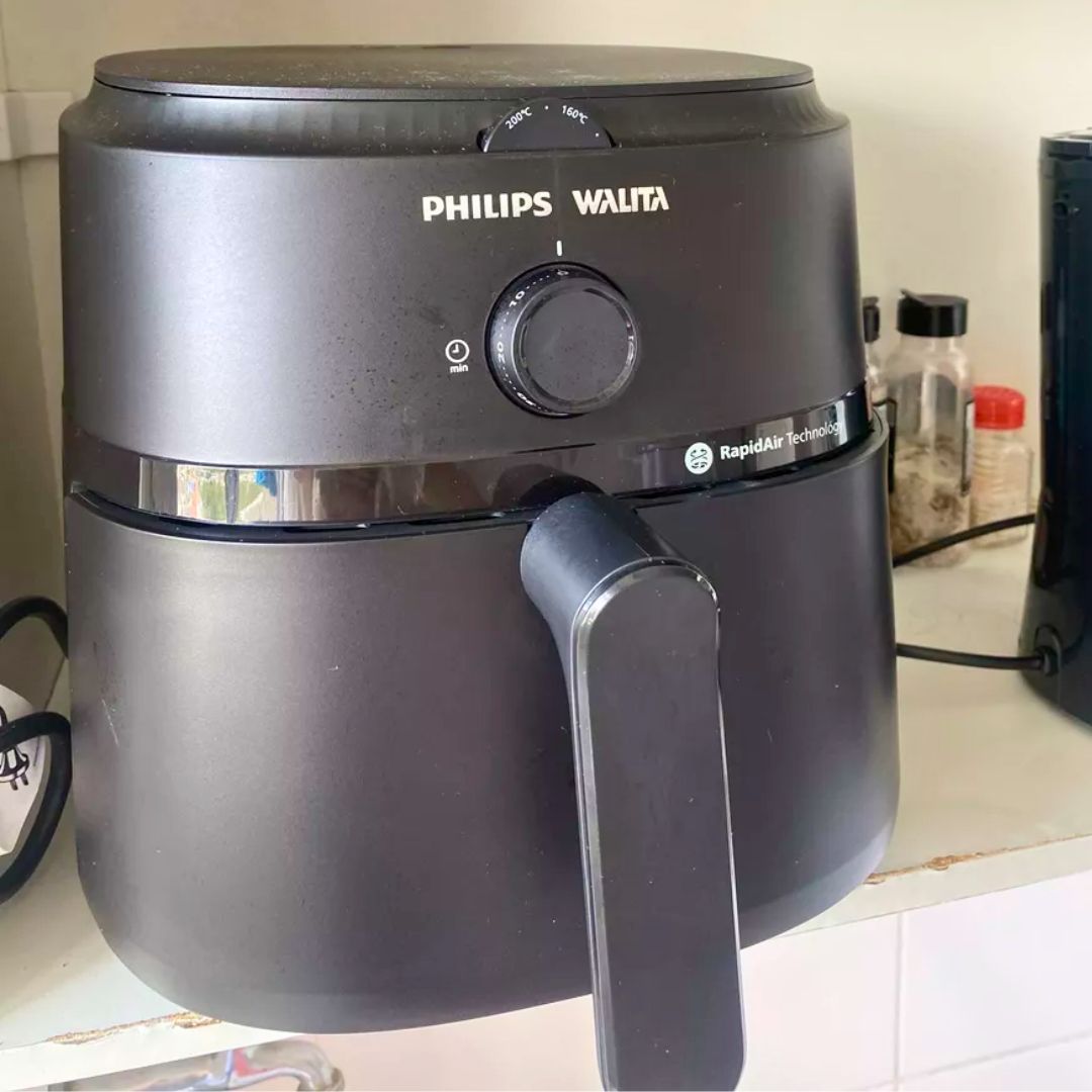 Fritadeira Elétrica Airfryer Philips Walita Série 1000 Xl Na130 Cor Preto