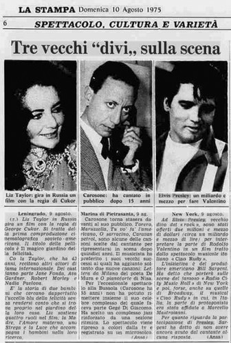 la stampa 10 8 1975