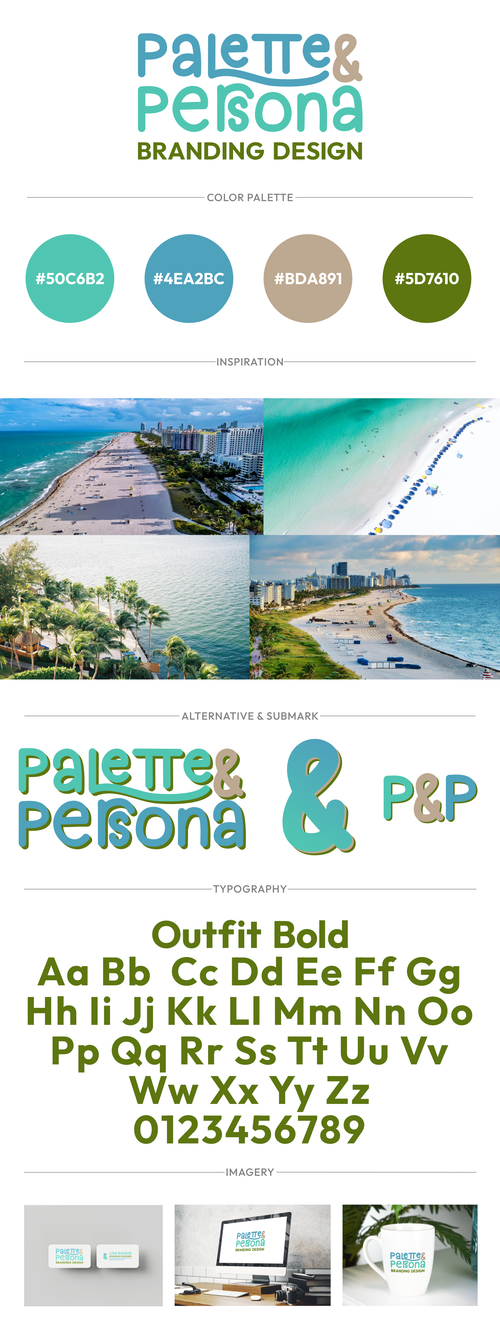 Project Image for Palette & Persona Brand Board/Kit