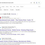 new manufactured house austin