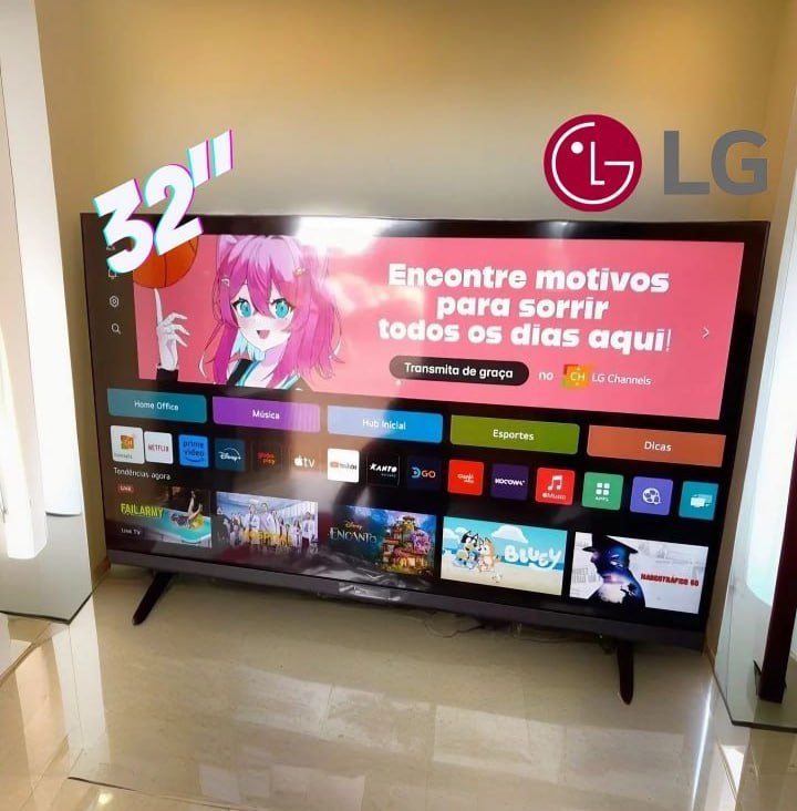 Smart Tv 32 LG Hd 32lr600b Processador 5 Ger6 Alexa Webos