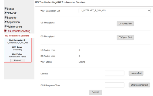 Trouble Shooting Error Message