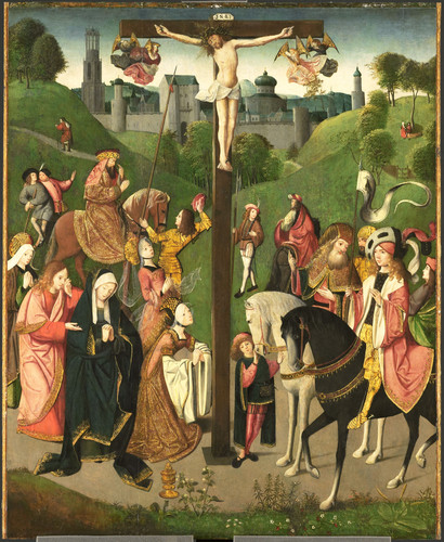 Meester van de Kruisafneming van Figdor Христос на кресте, 1525, 104,5 cm х 83 cm, Дерево, масло