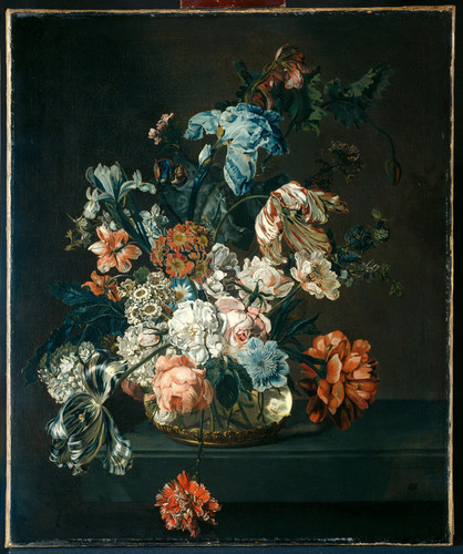 Mijn, Cornelia van der Натюрморт с цветами, 1762, 76 cm x 64 cm, Холст, масло