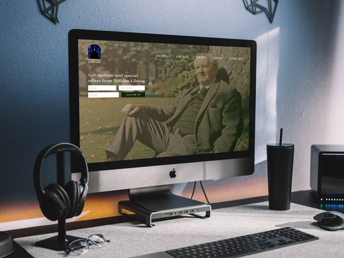Tolkien Library Website Redesign