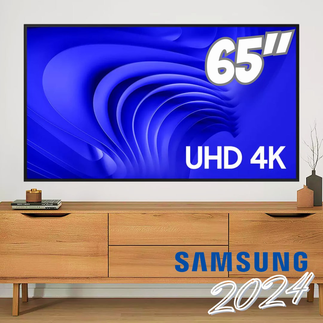 Samsung Smart TV 65″ UHD 4K 65DU7700 2024