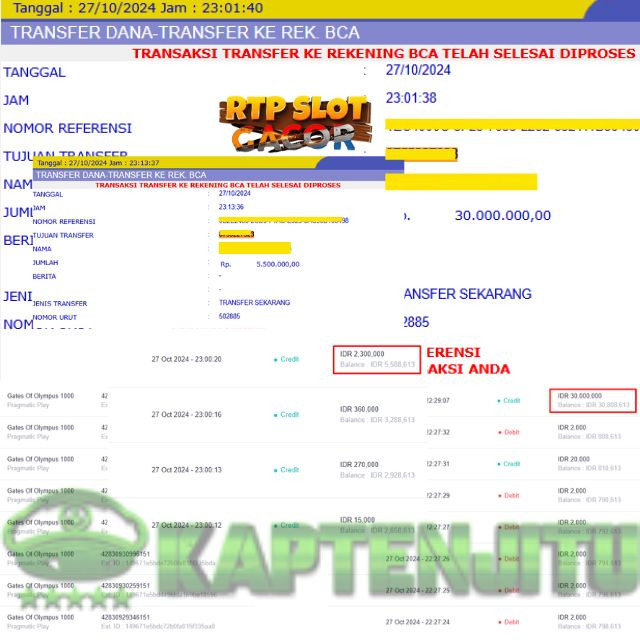 SELAMAT KEPADA ID XXXX JACKPOT PERMAINAN Gates of Olympus 1000 - Pragmatic Play DI WEB KAPTENJITU