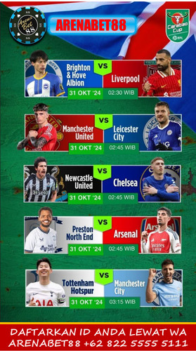 JADWAL PERTANDINGAN BOLA CARABAO CUP  Segera dukung jagoan anda dan pasang taruhan nya di ARENABET8.jpg