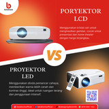 Proyektor LCD vs LED