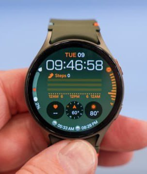 Samsung Galaxy Watch7 Smartwatch 44mm Bluetooth, Galaxy AI, Tela em Cristal de Safira, GPS de Dupla Frequência, Monitoramento avançado de saúde, sono e de coração, Processador de 3nm – Verde