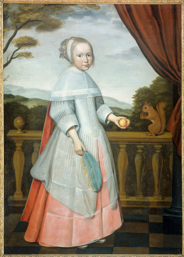 Ploy, Willem Jansz Elisabeth van Oosten (1660 1714), как ребёнок, 1663, 118 cm х 83 cm, Холст, масло