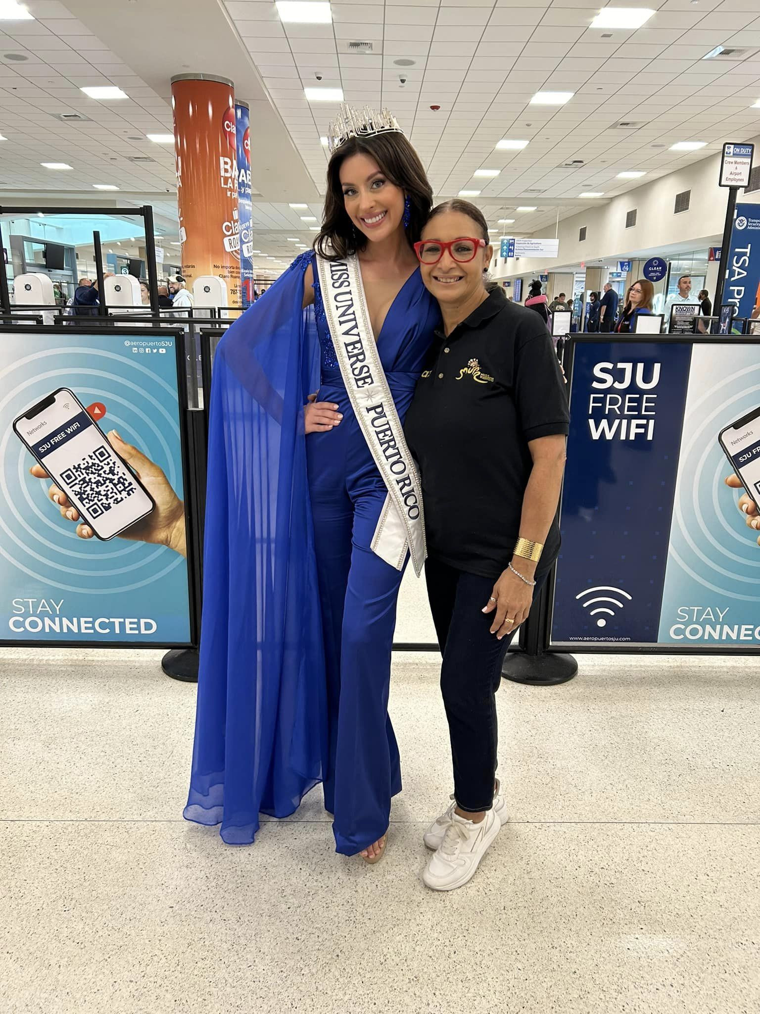 Salida ✈️ Jennifer Colon Miss Universe Puerto Rico 2024 rumbo a Mexico 2ChGZtR