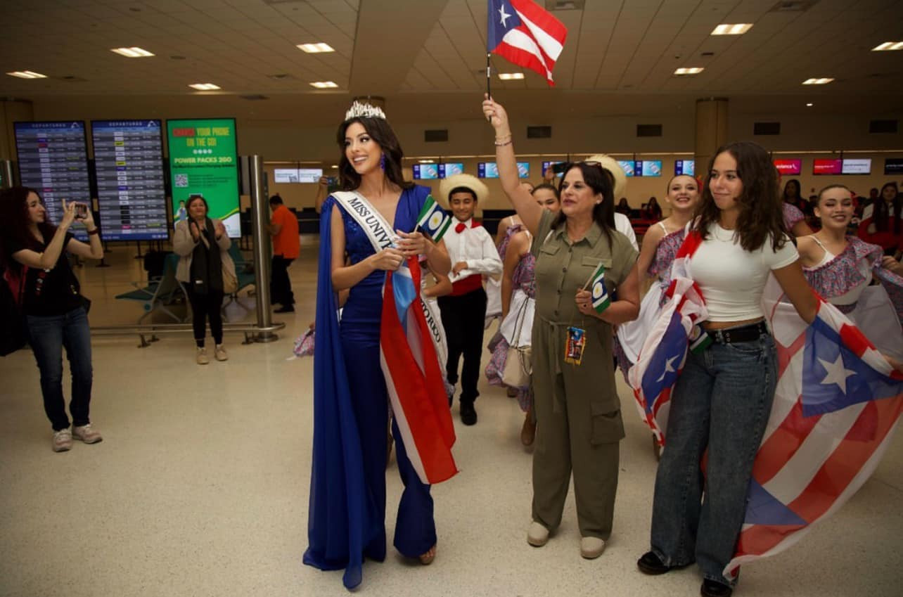 Salida ✈️ Jennifer Colon Miss Universe Puerto Rico 2024 rumbo a Mexico 2ChlkB9