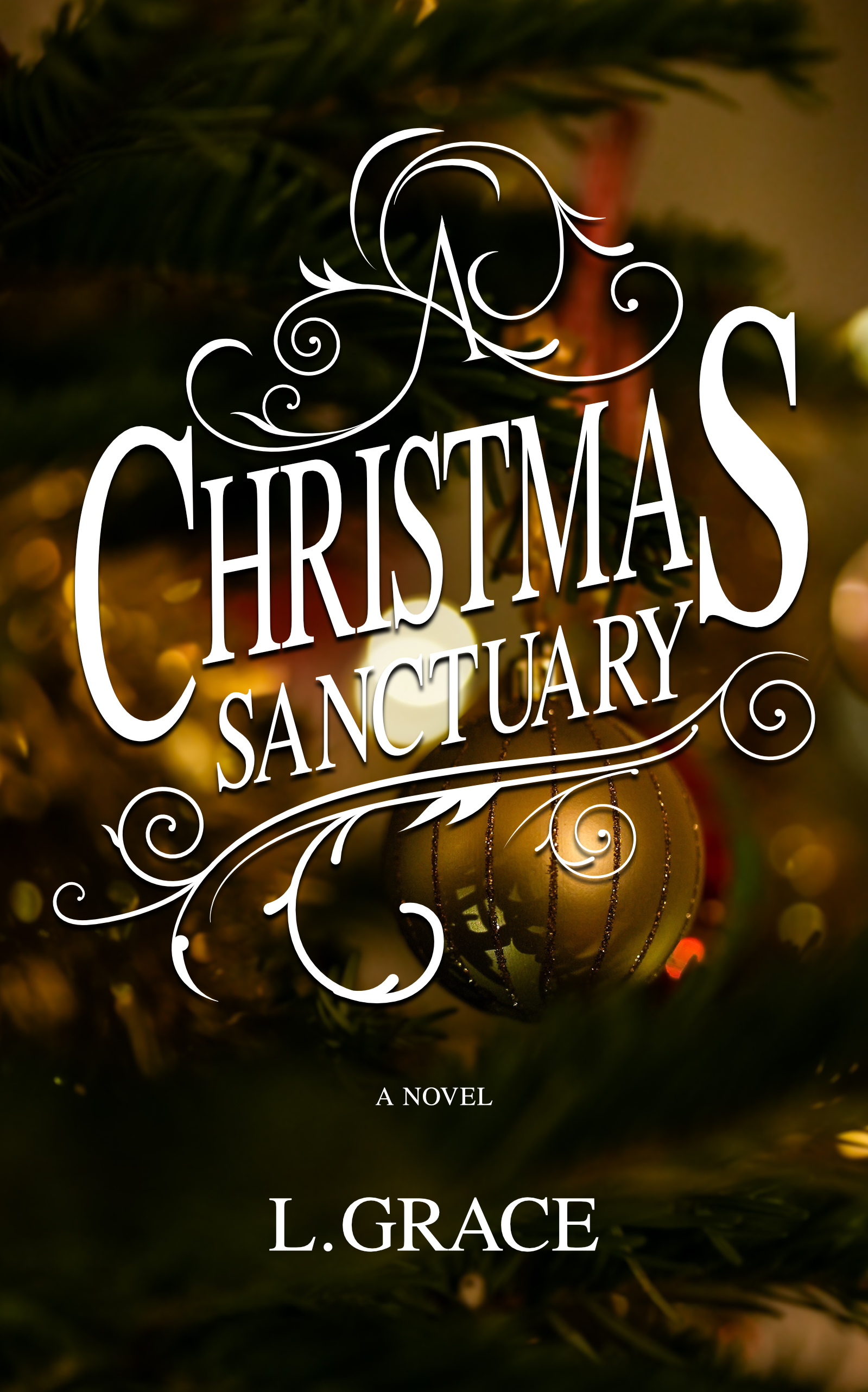 A Christmas Sanctuary Amazon KDP Book Cover