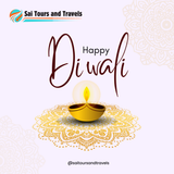 Celebrate Diwali on the road with Sai Tours and Travels!