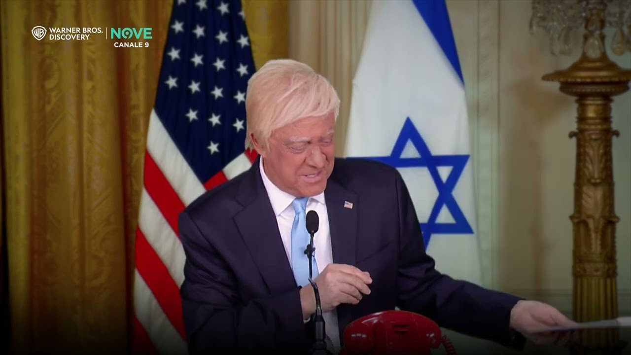 Crozza diventa Trump e lancia Riviera “Gazaland”