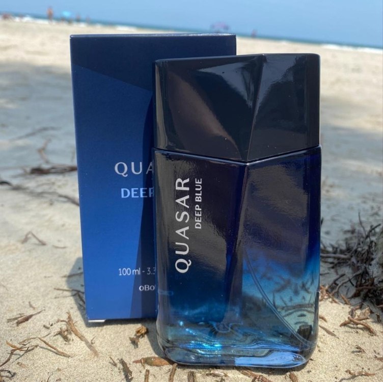 Quasar Deep Blue Colônia 100ml Oboticário Homem Perfume Masculino Presente Intenso Cheiroso Pai Namorado Volume Da Unidade 100 Ml