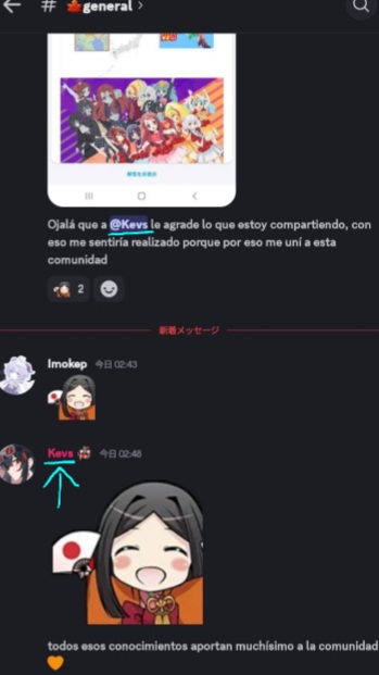 Kevs me reconoció en su comunidad de JP 2024 08 21.jpg