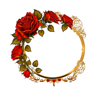beautiful floral wreath with red rose flower circle frame free png 2 320x320.webp