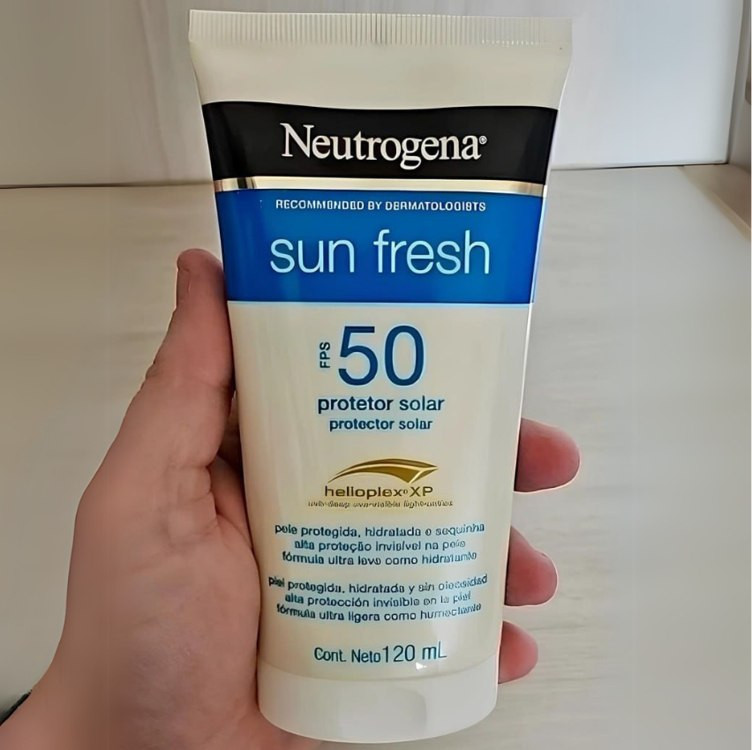 Neutrogena Sun Fresh Protetor Solar Corporal FPS 50, 120ml