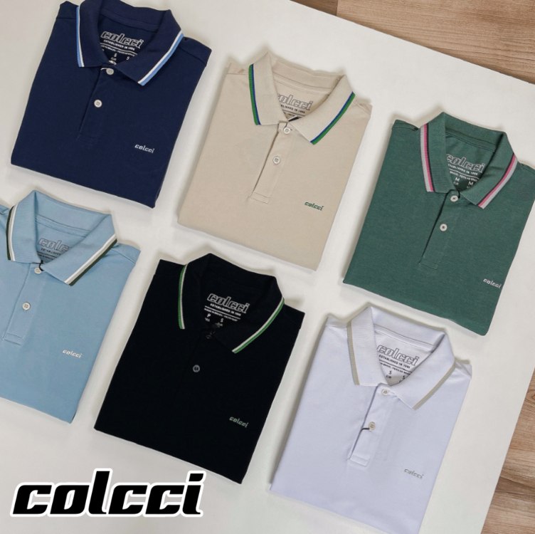 Camisa Polo Colcci Masculina