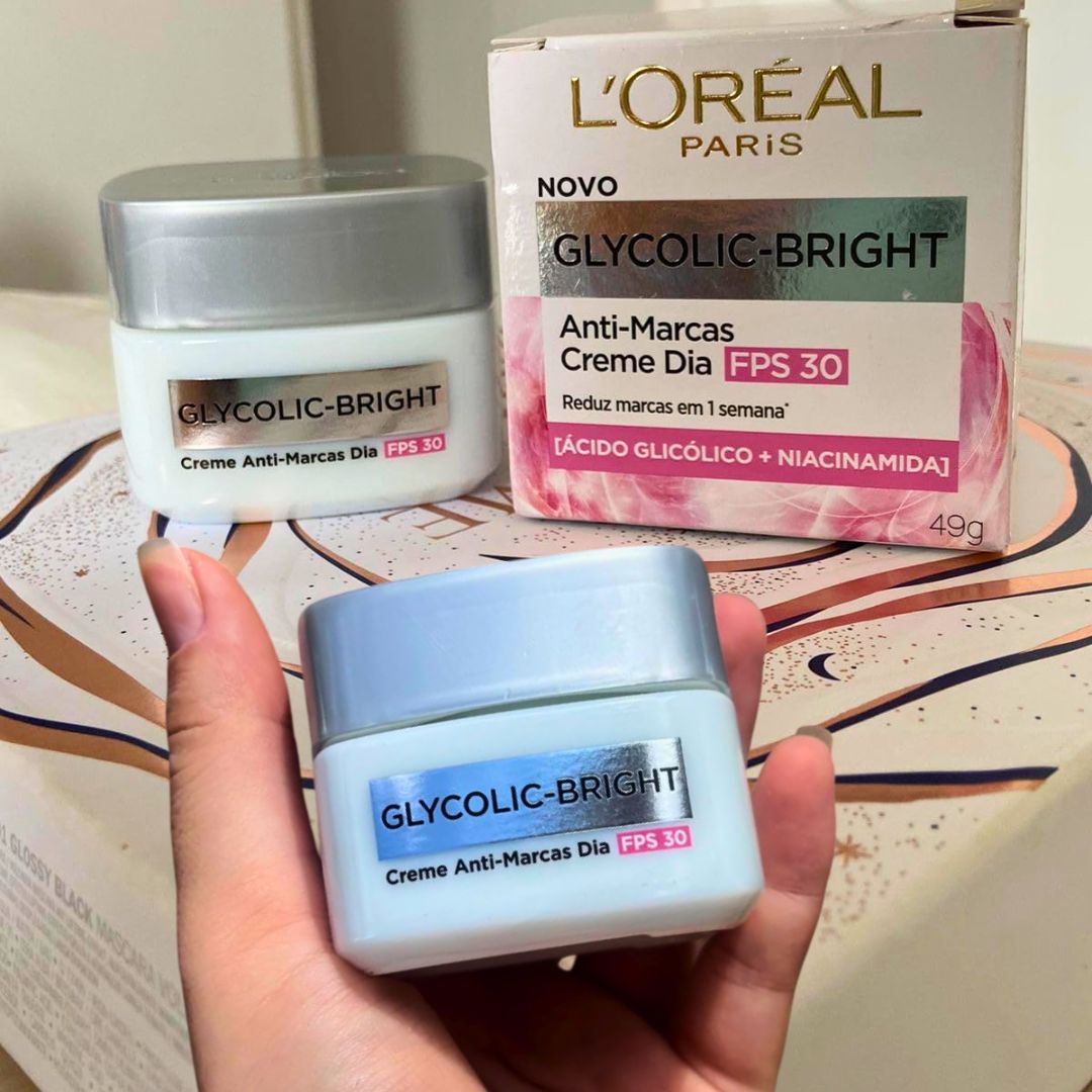 Creme Anti-marcas Dia Fps 30 Glycolic-bright L’oréal Paris