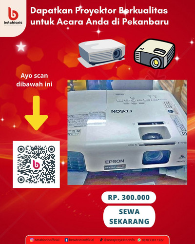 Dapatkan Proyektor Berkualitas untuk Acara Anda di Pekanbaru.jpg