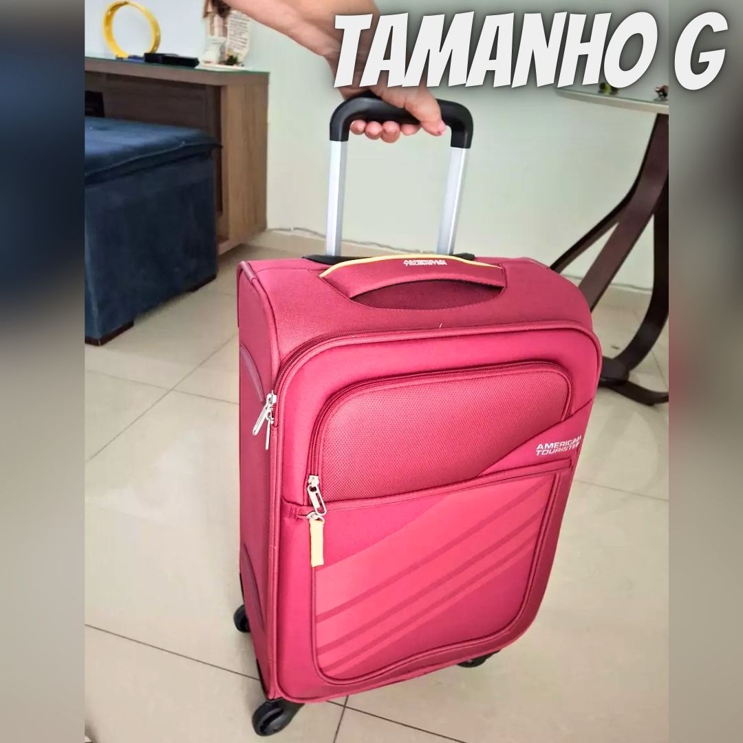 Mala American Tourister Stirling Light Grande Rosa